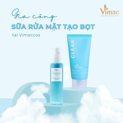 GIA CÔNG SỮA RỬA MẶT TẠO BỌT THEO CÔNG THỨC ĐỘC QUYỀN