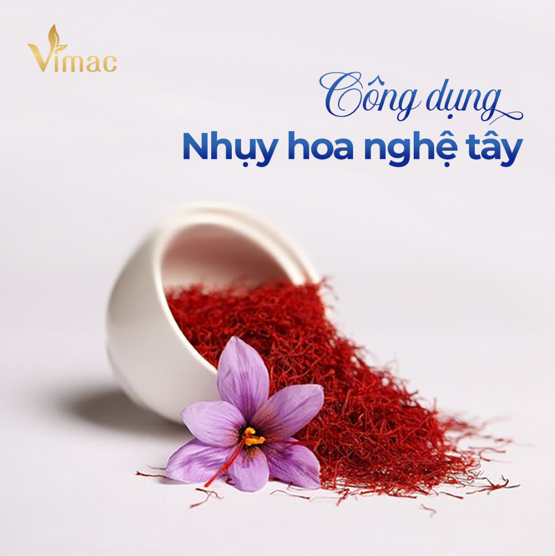 công dụng nhụy hoa nghệ tây
